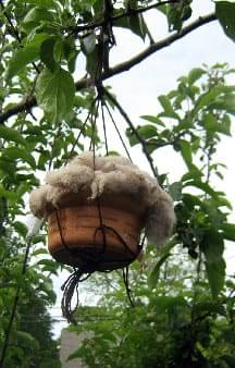 Bird Nest Material Basket