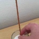 Set Incense stick aside to dry
