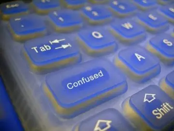 confused keyboard