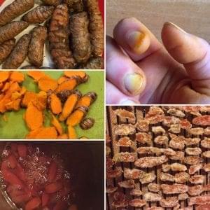 candied turmeric root