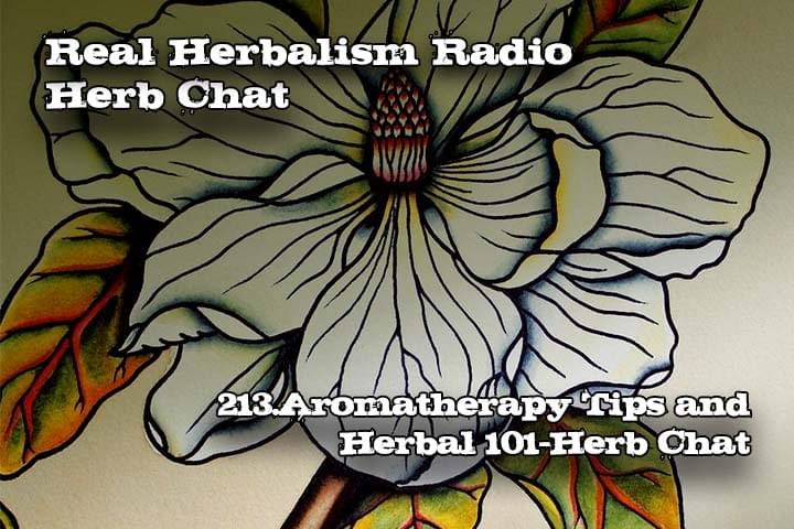 213.Aromatherapy Tips and Herbal 101-Herb Chat