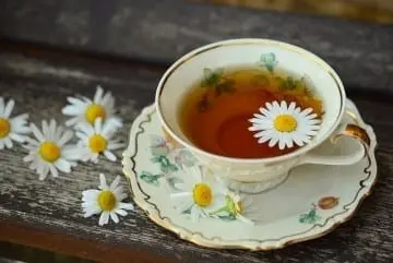 chamomile in cup from congerdesign on pixabay