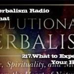 217.What to expect from your herbalist Herb Chat with Cover of Evolutionary Herbalism book